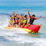 1 hour Banana Boat +550 AED